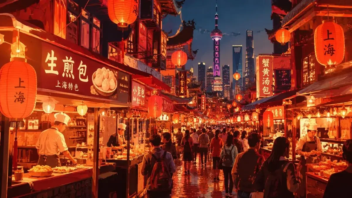 上海本地推荐：新晋网红夜市排队两小时也值得