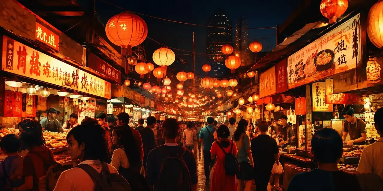 本地推荐：上海网红夜市排队两小时也值得